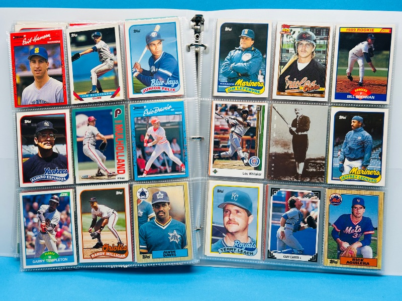 Photo 1 of 165328…final sale no returns/refunds 360 mixed baseball cards in binder 