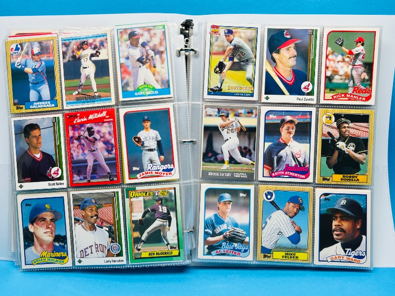 Photo 1 of 165328…final sale no returns/refunds 360 mixed baseball cards in binder 