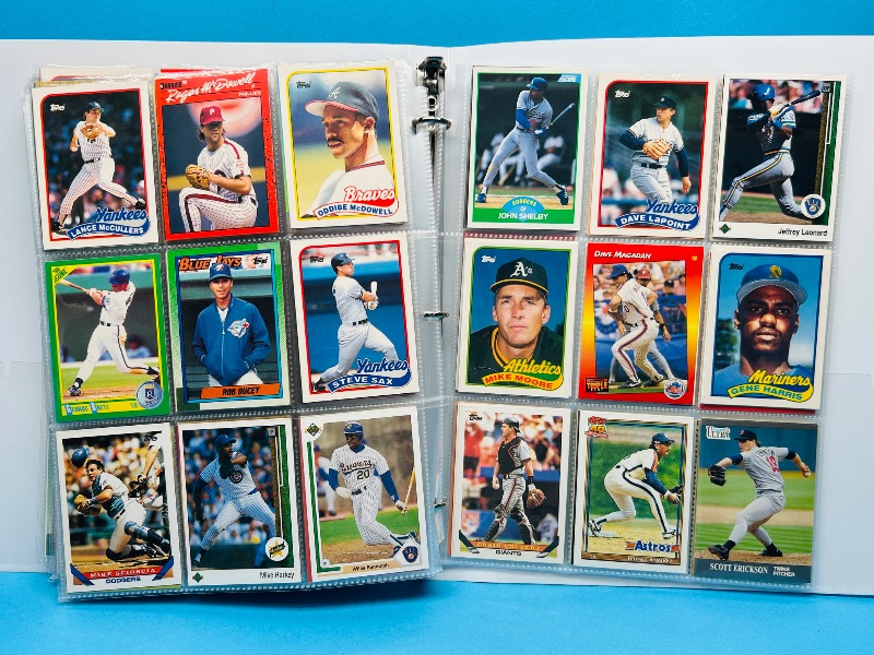 Photo 1 of 165328…final sale no returns/refunds 360 mixed baseball cards in binder 