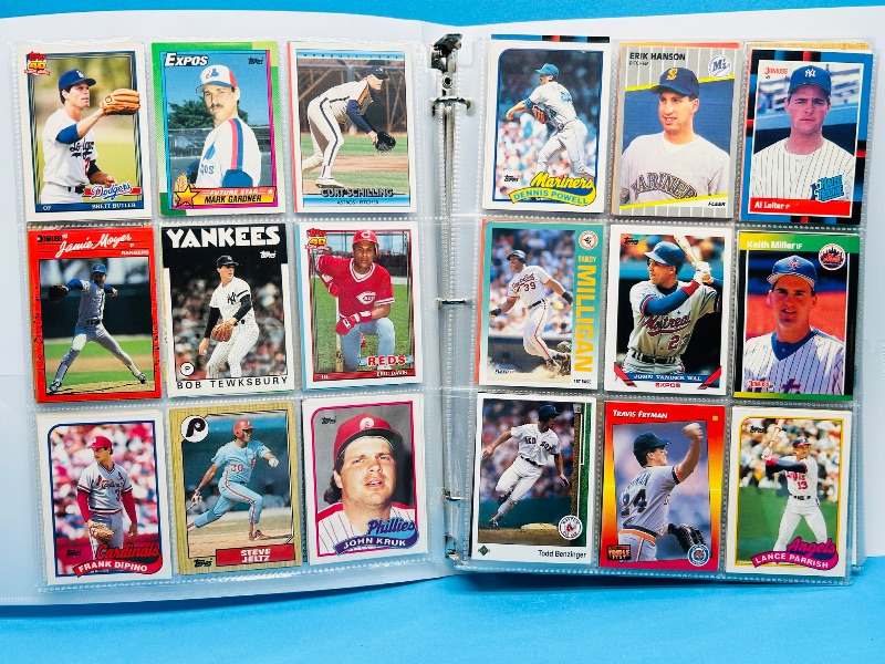 Photo 1 of 165328…final sale no returns/refunds 360 mixed baseball cards in binder 