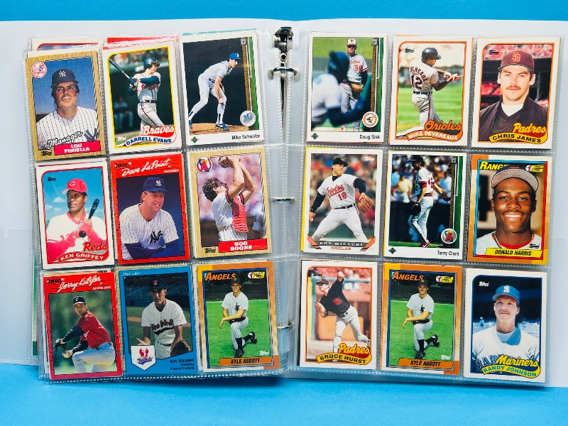 Photo 1 of 165328…final sale no returns/refunds 360 mixed baseball cards in binder 