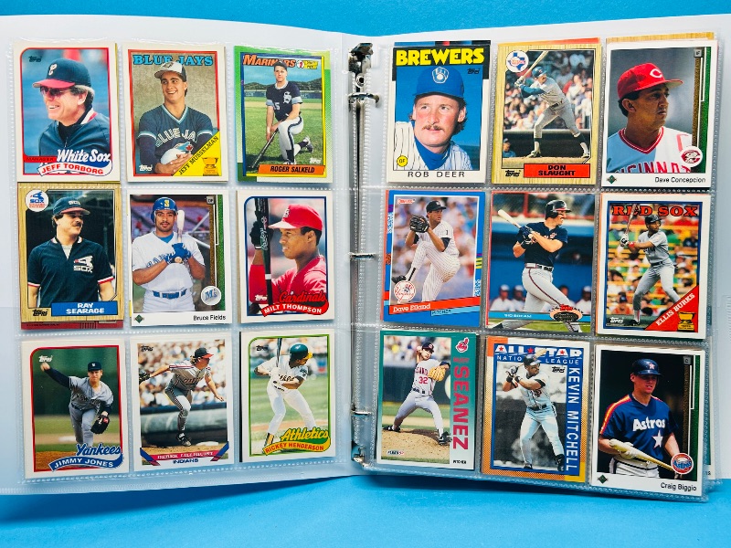 Photo 1 of 165328…final sale no returns/refunds 360 mixed baseball cards in binder 
