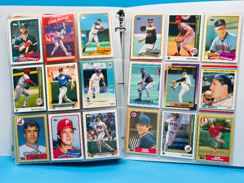 Photo 1 of 165328…final sale no returns/refunds 360 mixed baseball cards in binder 