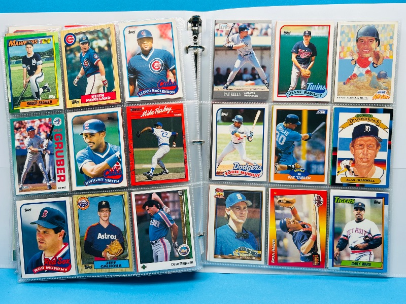 Photo 1 of 165328…final sale no returns/refunds 360 mixed baseball cards in binder 