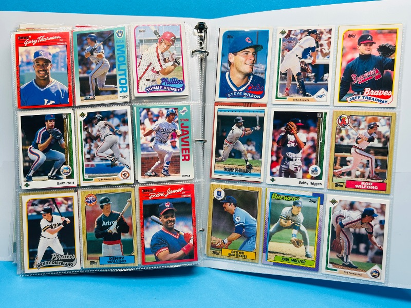 Photo 1 of 165328…final sale no returns/refunds 360 mixed baseball cards in binder 