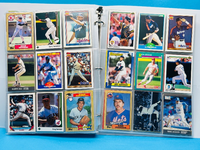 Photo 1 of 165329… final sale no returns/refunds 360 mixed baseball cards in binder 
