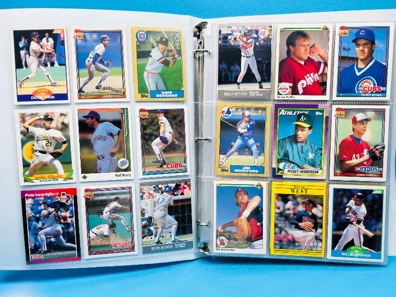 Photo 1 of 165329… final sale no returns/refunds 360 mixed baseball cards in binder