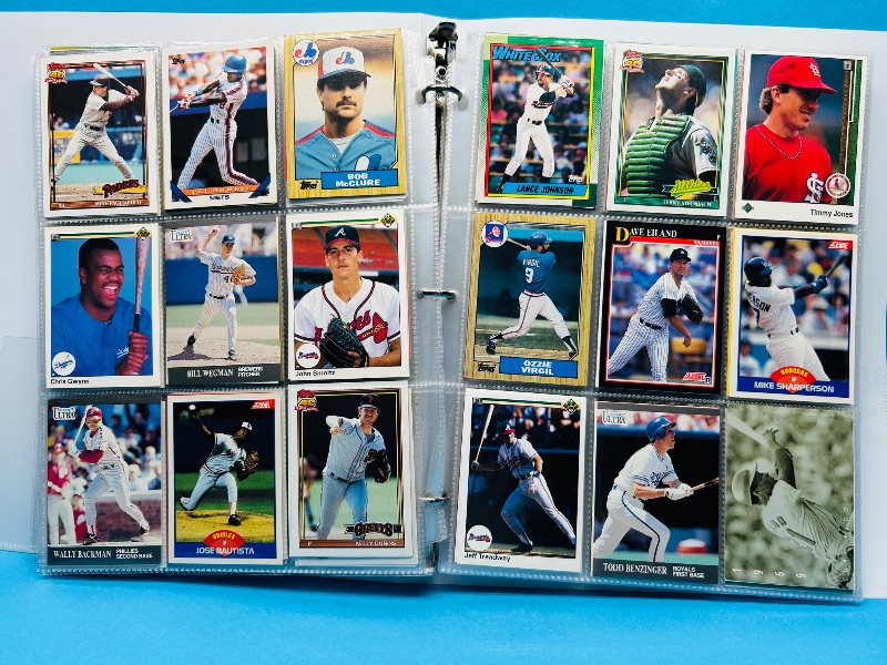Photo 1 of 165329… final sale no returns/refunds 360 mixed baseball cards in binder 