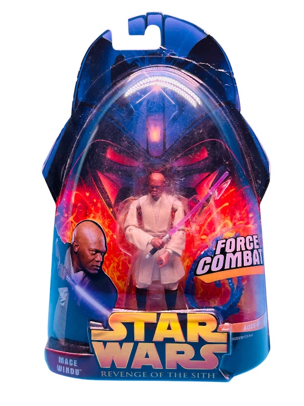 Photo 1 of 165336…Star Wars Mace Windu figure-2005