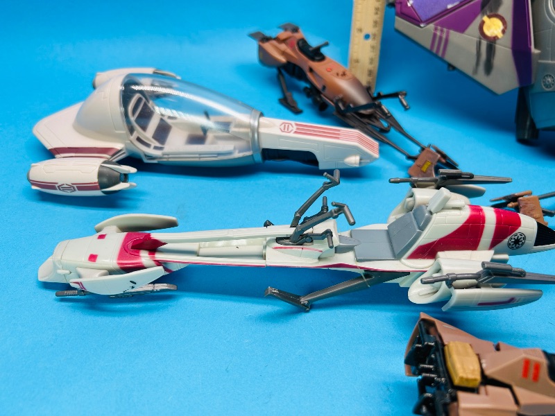Photo 1 of 165344…vintage Star Wars space ships-may have missing parts or pieces 
