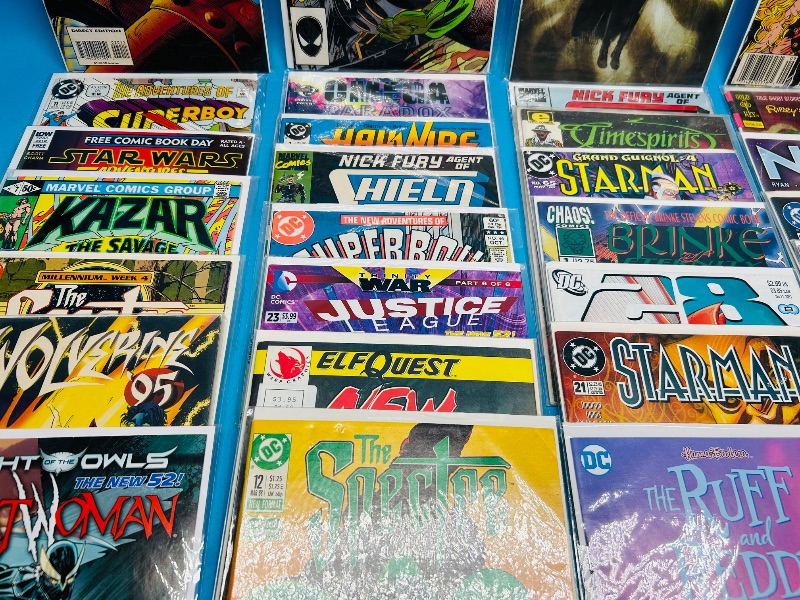 Photo 1 of 165347…final sale no returns/refunds-40 mixed comics in plastic sleeves 
