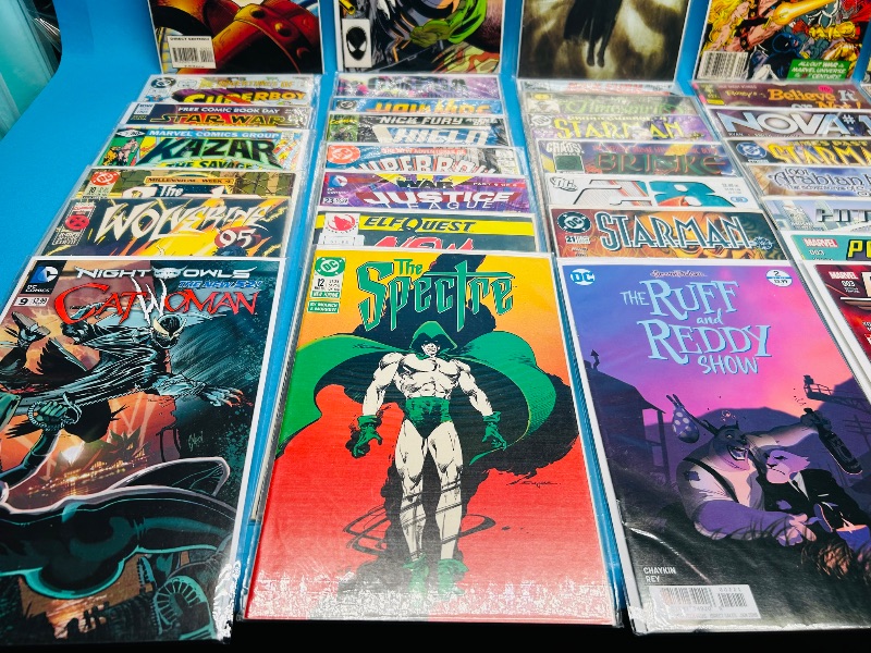 Photo 1 of 165347…final sale no returns/refunds-40 mixed comics in plastic sleeves 