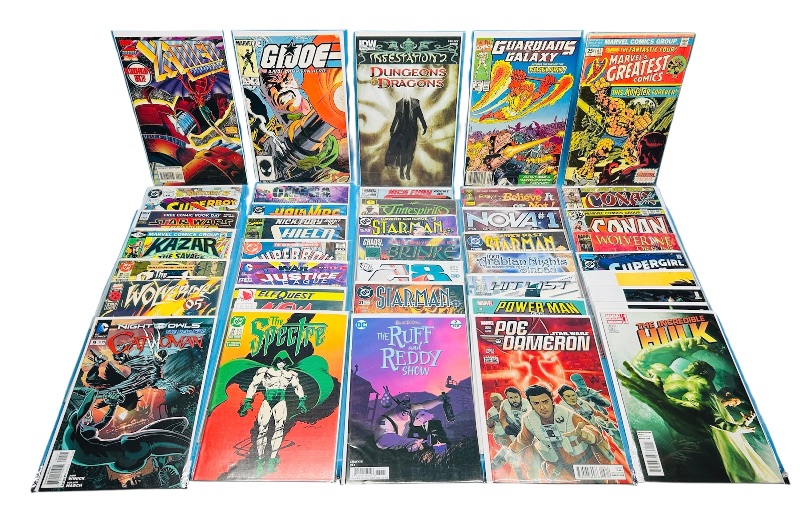 Photo 1 of 165347…final sale no returns/refunds-40 mix d comics in plastic sleeves 