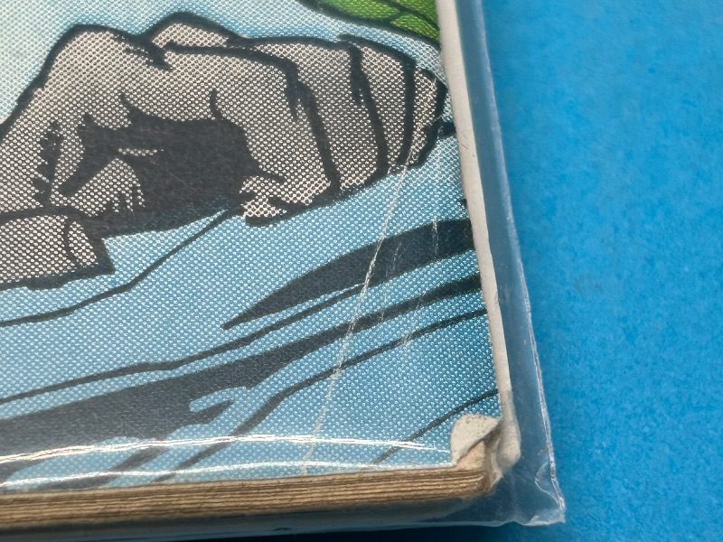 Photo 1 of 165351… 6 damaged comics in sleeves- wear, bends, stains, etc.- vintage 