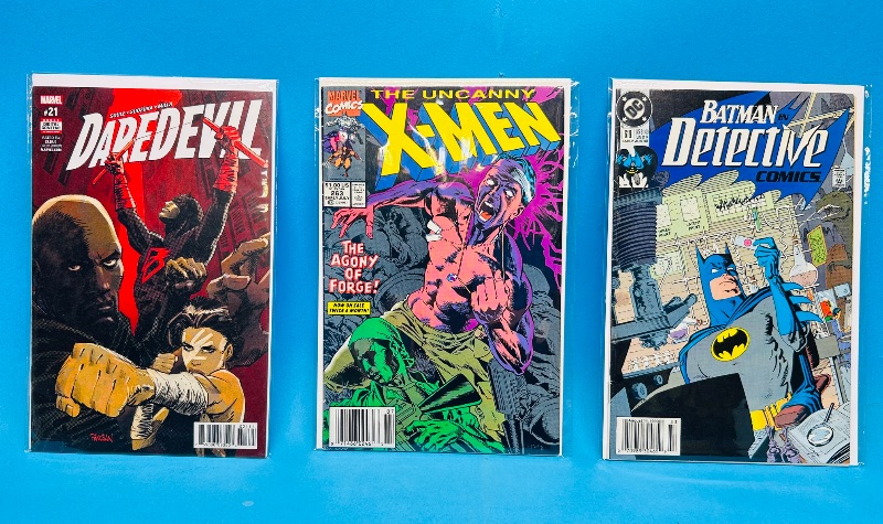Photo 1 of 165362…3 comics in plastic sleeves 