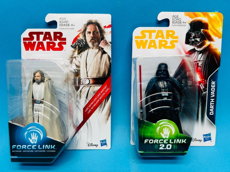 Photo 1 of 165368… 2 Star Wars force link figures - one force link 2.0