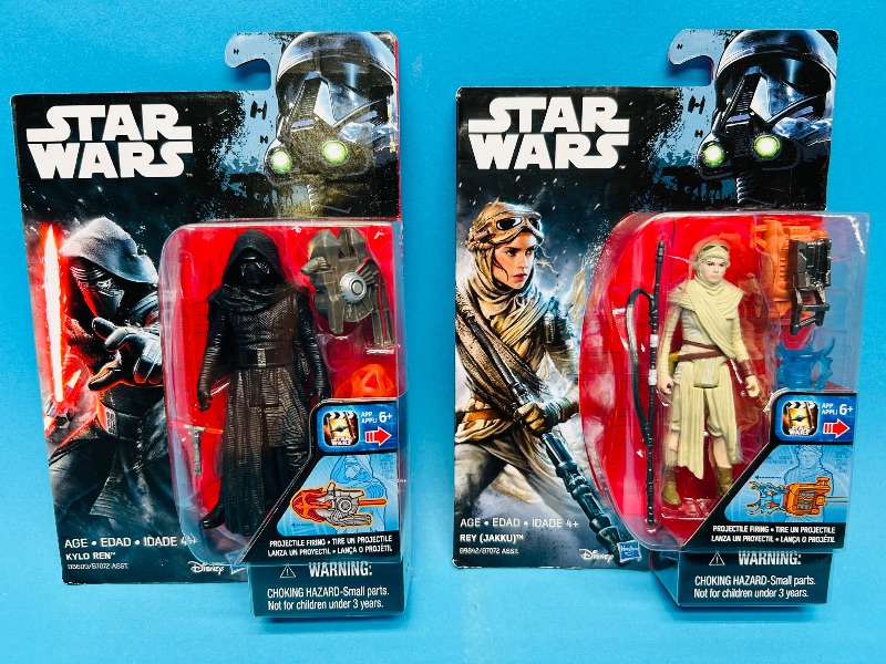 Photo 1 of 165373…  2 Star Wars figures 