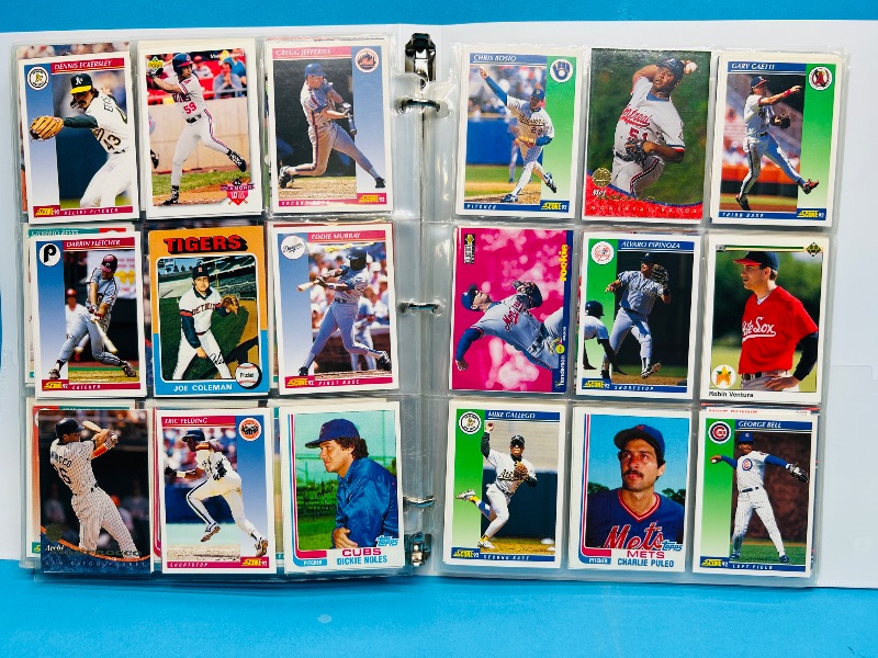 Photo 1 of 165378… final sale no returns/refunds-432 mixed baseball cards in binder 