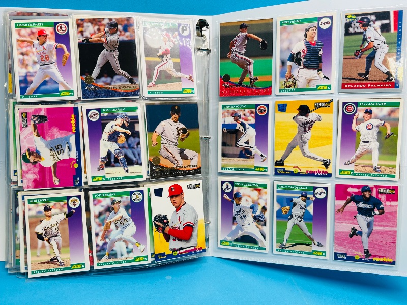 Photo 1 of 165378… final sale no returns/refunds-432 mixed baseball cards in binder 