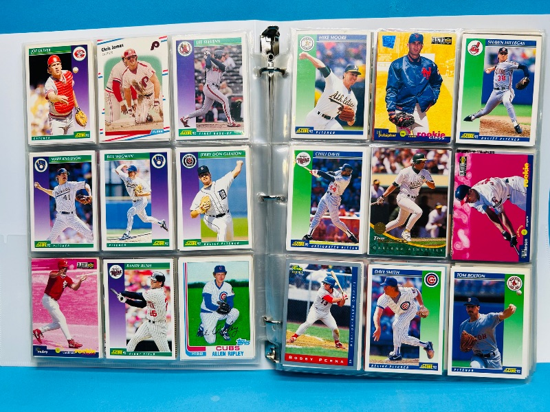Photo 1 of 165378… final sale no returns/refunds-432 mixed baseball cards in binder 