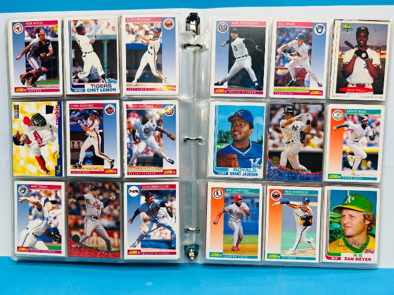 Photo 1 of 165378… final sale no returns/refunds-432 mixed baseball cards in binder 