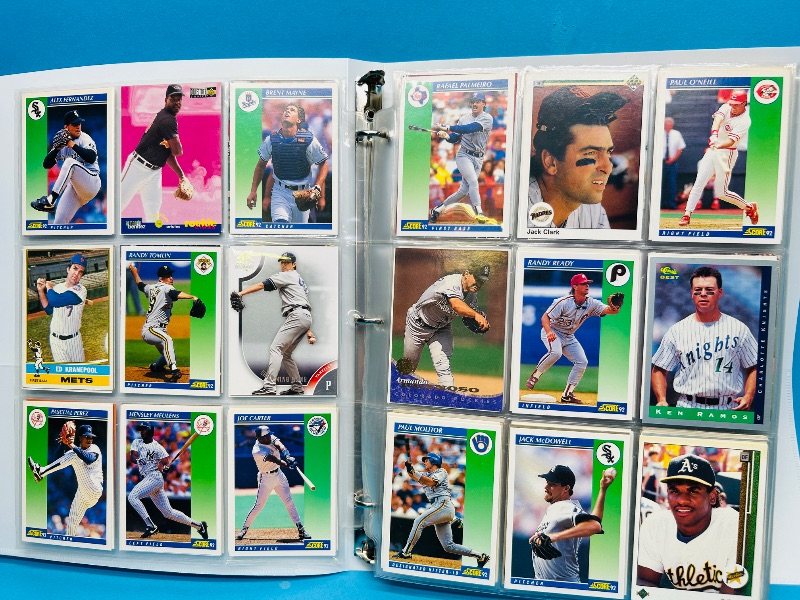 Photo 1 of 165378… final sale no returns/refunds-432 mixed baseball cards in binder 