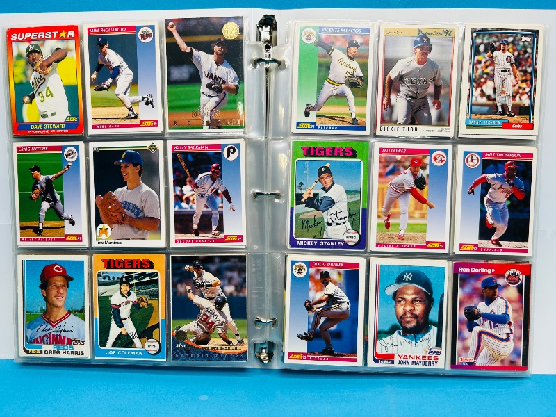 Photo 1 of 165378… final sale no returns/refunds-432 mixed baseball cards in binder 