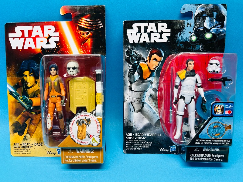 Photo 1 of 165392…2 Star Wars figures 