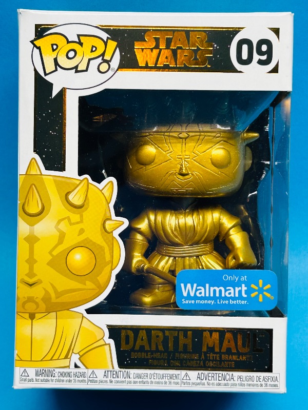 Photo 1 of 165404… Funko Pop Star Wars Darth Maul bobble head figure 