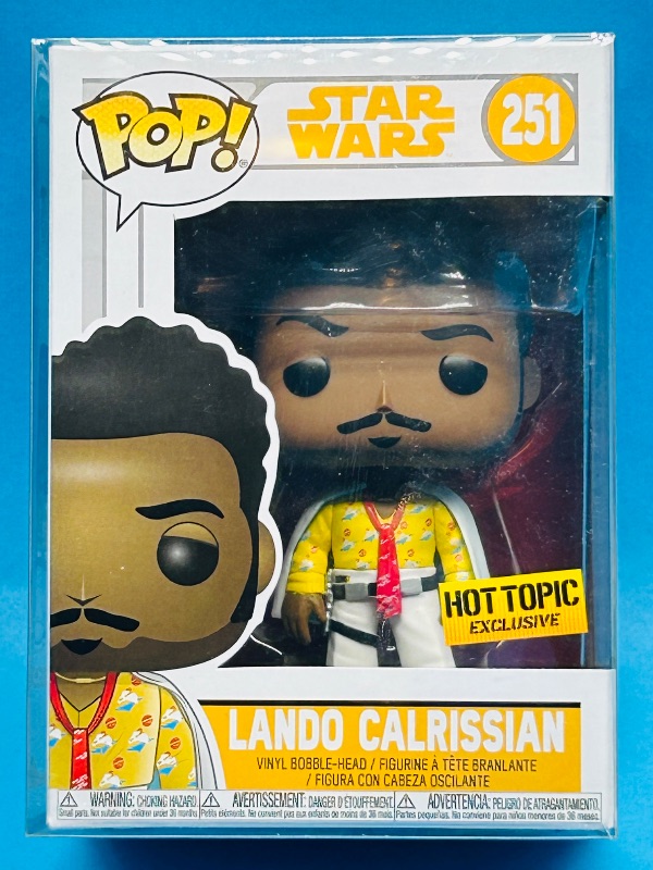 Photo 1 of 165405… Funko Pop Star Wars Lando Calrissian vinyl bobblehead figure 