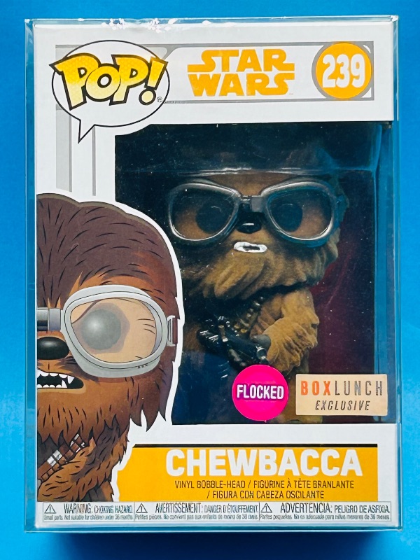 Photo 1 of 165407… Funko Pop Star Wars Chewbacca vinyl bobble head figure 