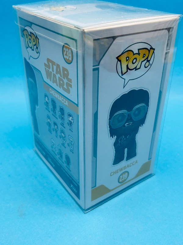 Photo 1 of 165407… Funko Pop Star Wars Chewbacca vinyl bobble head figure 