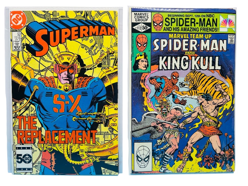 Photo 1 of 165448…2 vintage comics in plastic sleeves 