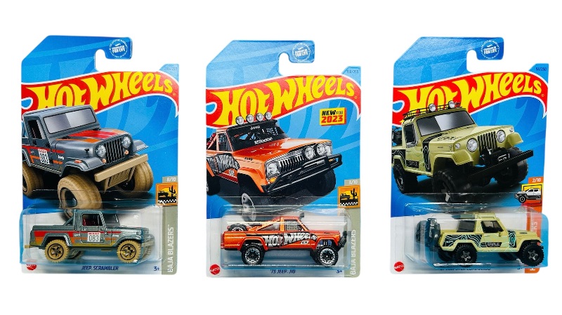 Photo 1 of 165459…3 hot wheels die cast trucks 