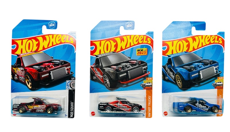 Photo 1 of 165460…3 hot wheels die cast trucks 