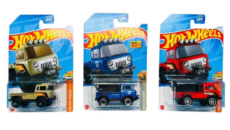 Photo 1 of 165461…3 hot wheels die cast trucks