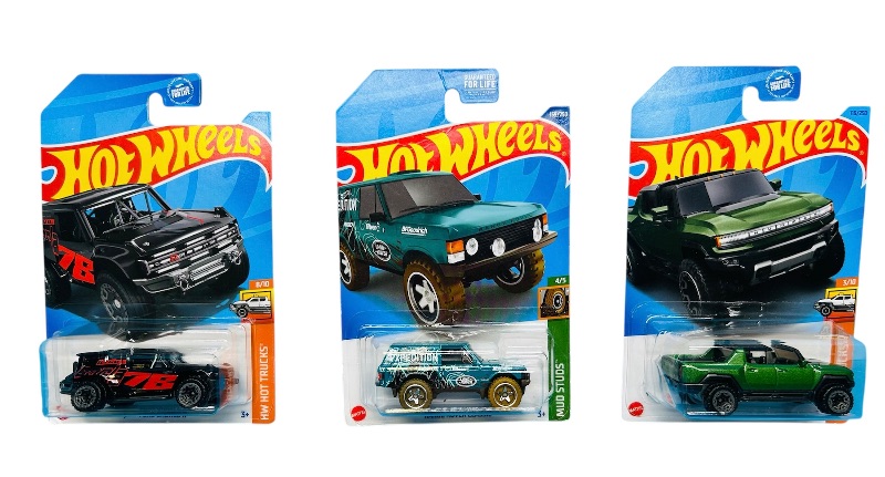 Photo 1 of 165463…3 hot wheels die cast trucks 