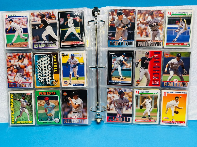 Photo 1 of 165477… final sale no returns/refunds- 360 mixed baseball cards in binder 