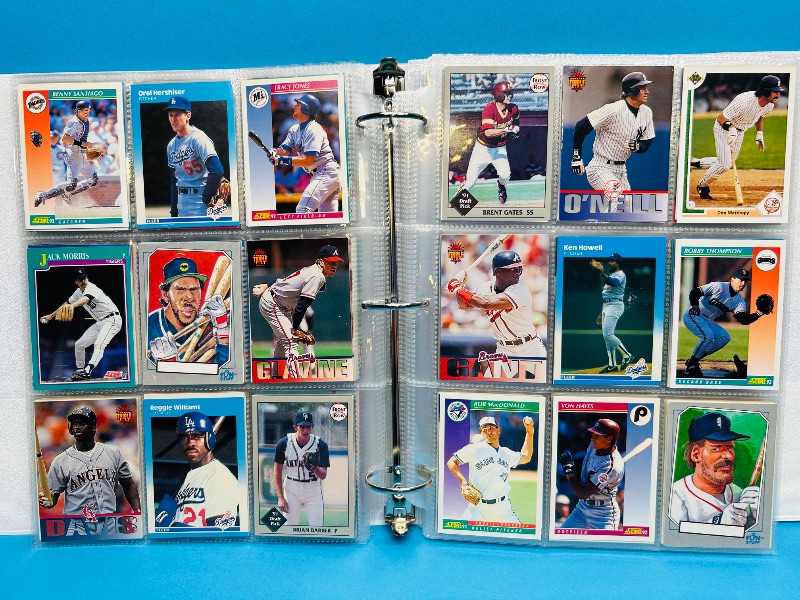 Photo 1 of 165477… final sale no returns/refunds- 360 mixed baseball cards in binder 