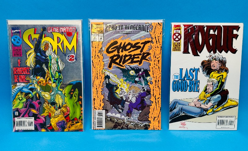 Photo 1 of 165507…3 comics in plastic sleeves 