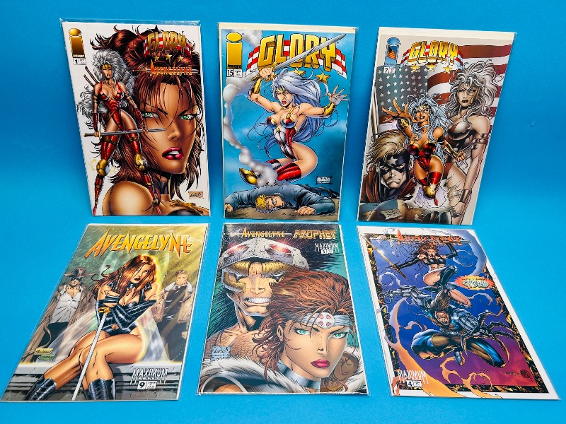 Photo 1 of 165514…6  sexy comics in plastic sleeves 