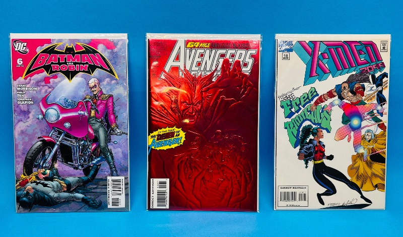Photo 1 of 165515…3 comics in plastic sleeves 