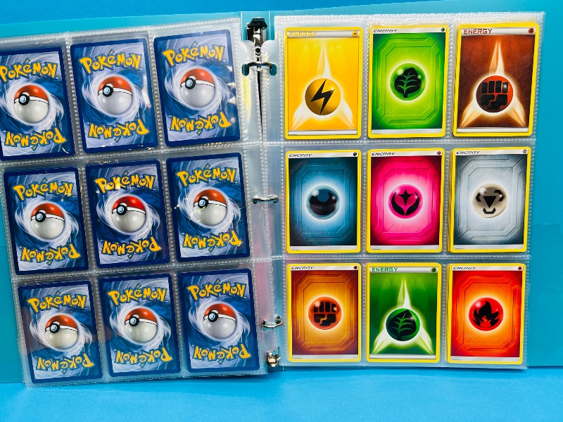 Photo 1 of 165542… final sale now returns/refunds -135 mix d Pokémon energy cards in binder 