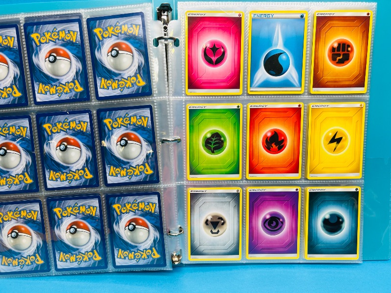 Photo 1 of 165542… final sale now returns/refunds -135 mix d Pokémon energy cards in binder 