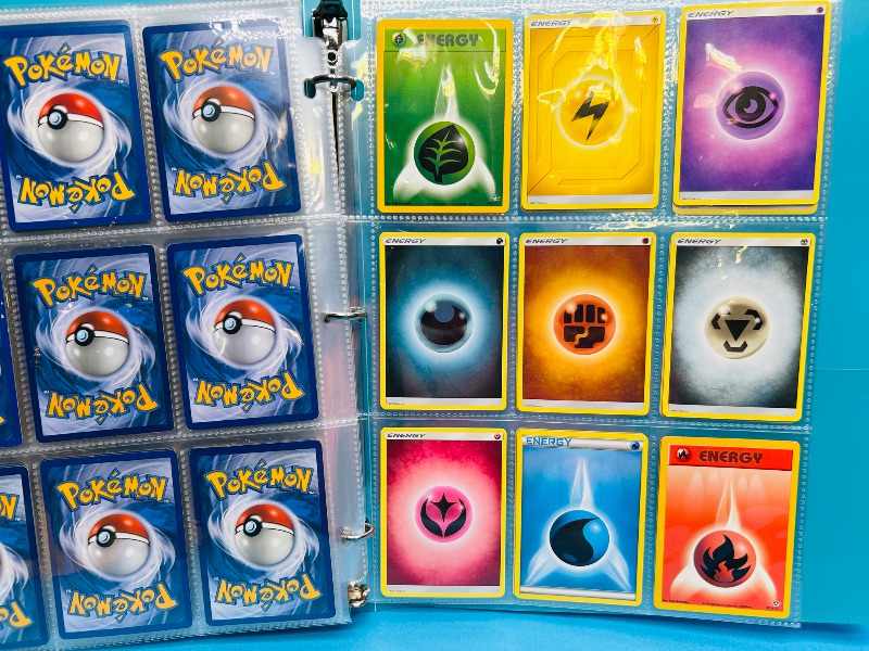 Photo 1 of 165542… final sale now returns/refunds -135 mix d Pokémon energy cards in binder 