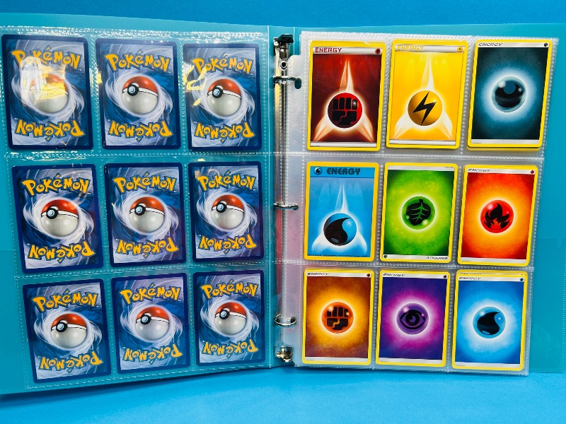 Photo 1 of 165542… final sale now returns/refunds -135 mix d Pokémon energy cards in binder 