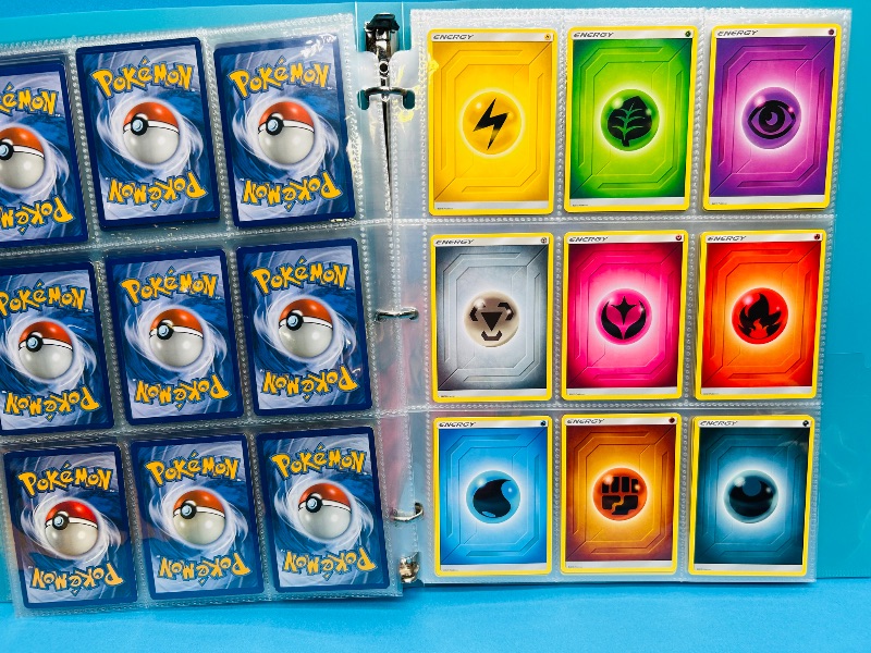 Photo 1 of 165542… final sale now returns/refunds -135 mix d Pokémon energy cards in binder 