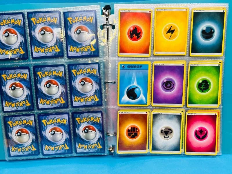 Photo 1 of 165542… final sale now returns/refunds -135 mix d Pokémon energy cards in binder 