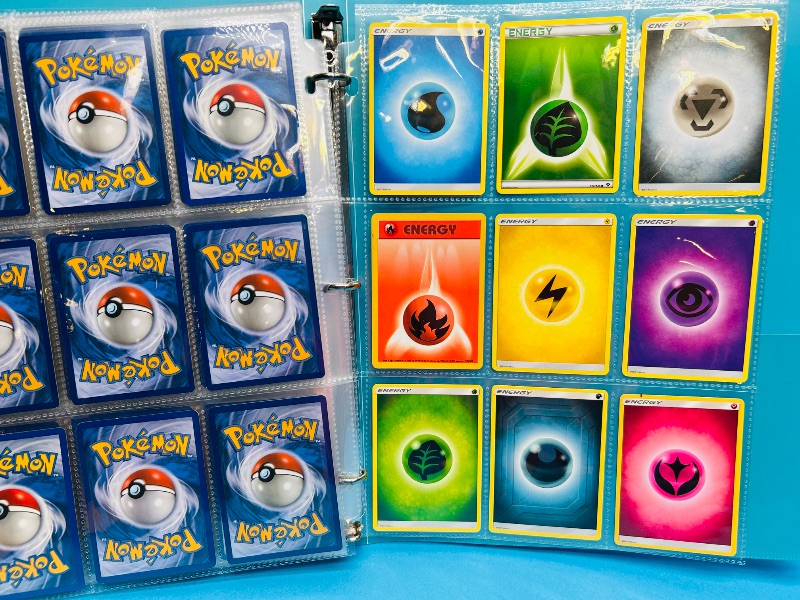 Photo 1 of 165542… final sale now returns/refunds -135 mix d Pokémon energy cards in binder 