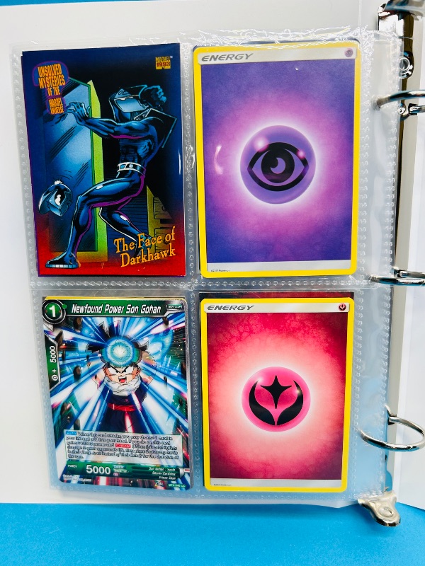 Photo 1 of 165543…  final sale now returns/refunds -88 mixed character/trading cards in binder 